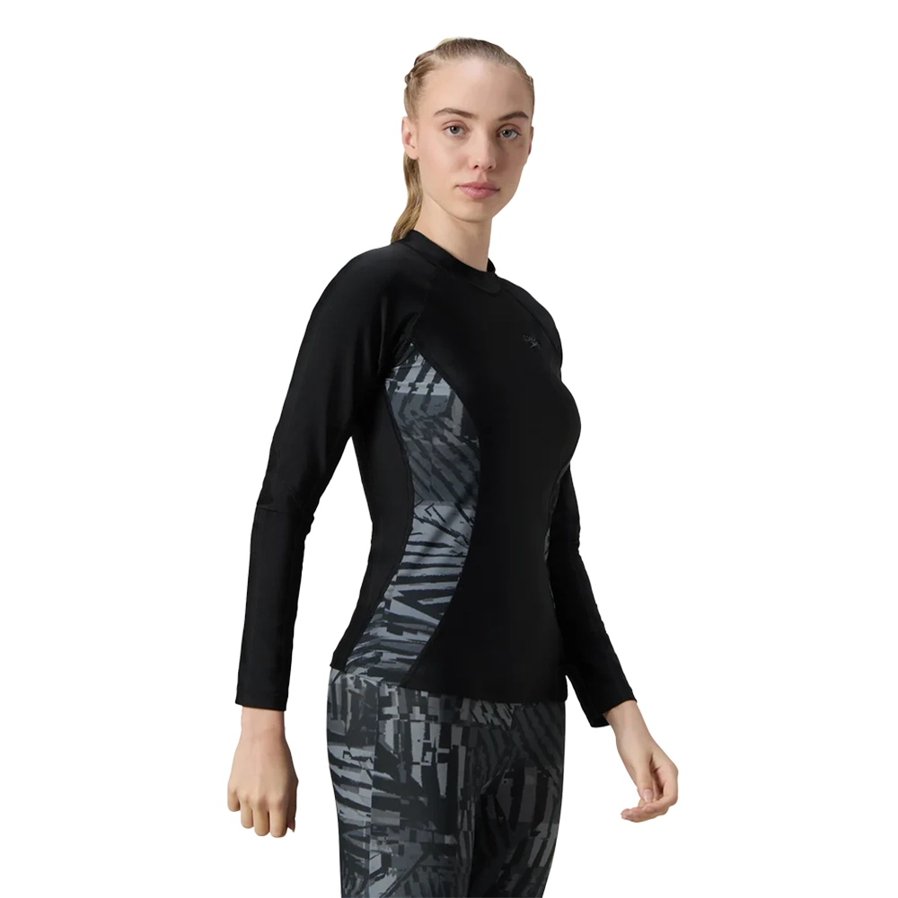 PRINTED LONG SLEEVE SUNTOP - Image 3