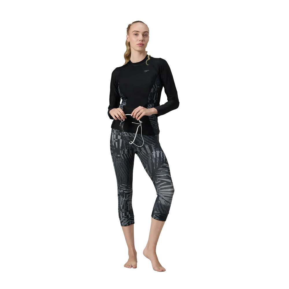 PRINTED LONG SLEEVE SUNTOP - Image 5