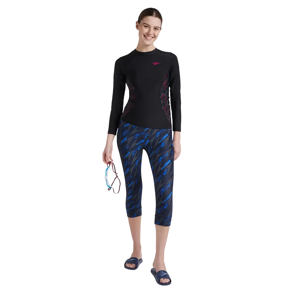 HYPERBOOM CONTRAST SWIM CAPRI - Image 5